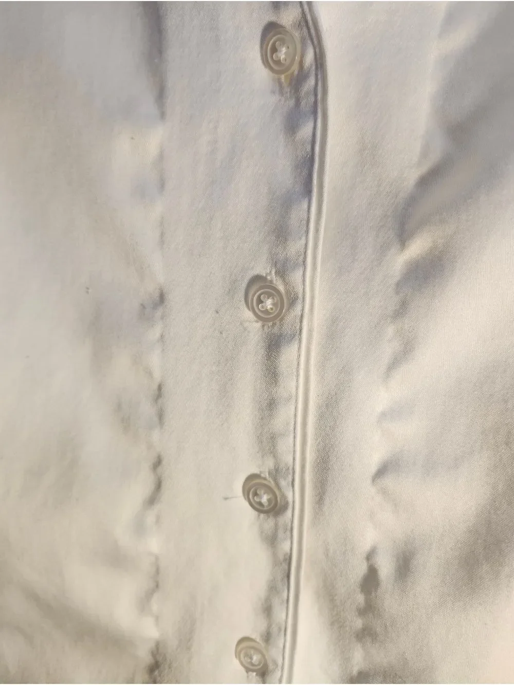 Coldwater Creek White No Iron Dress Shirt